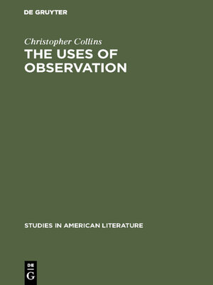 cover image of The uses of observation